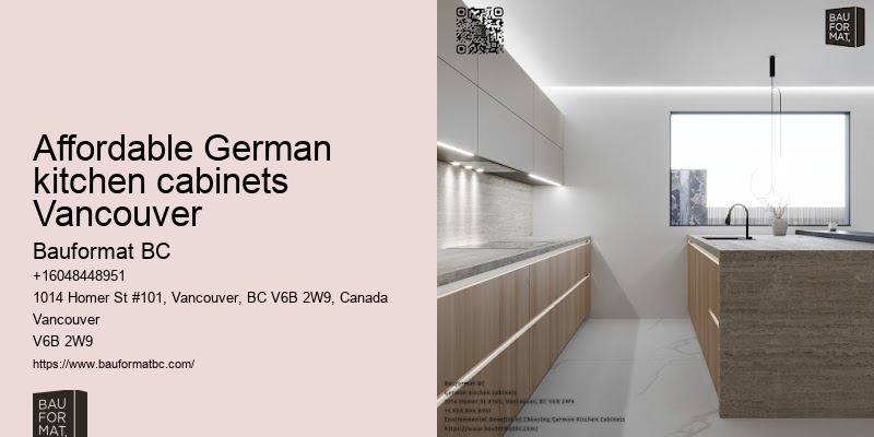 German kitchen providers Vancouver
