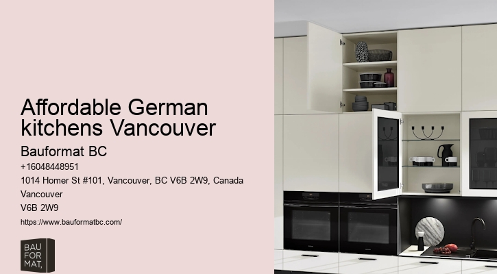 Custom German cabinetry Vancouver