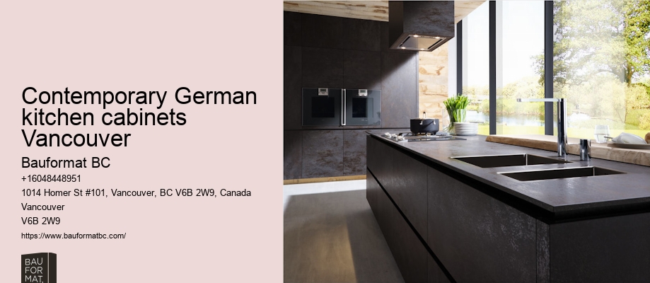 German kitchen components Vancouver