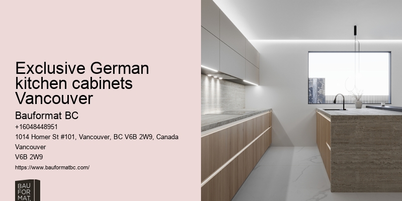 German kitchen renovation services Vancouver
