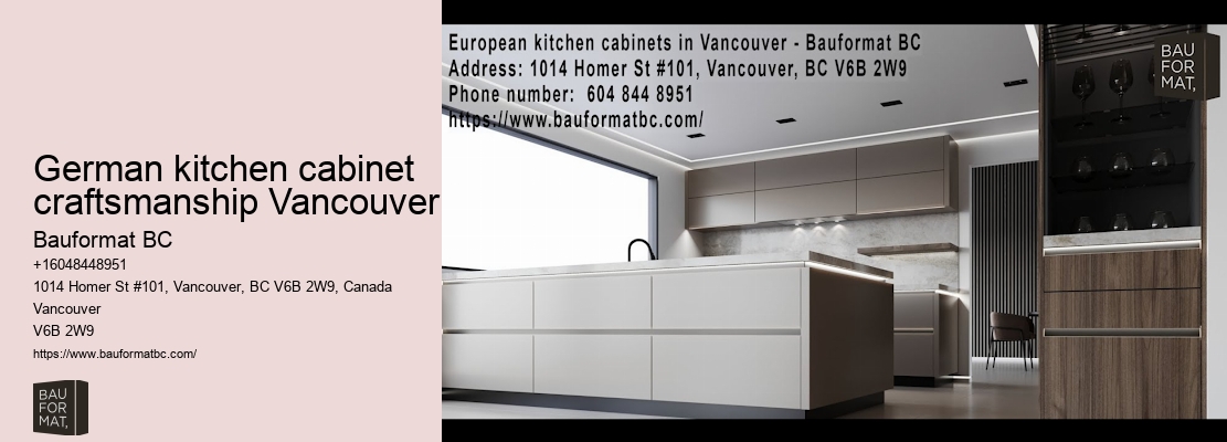 German kitchen cabinet brands Vancouver