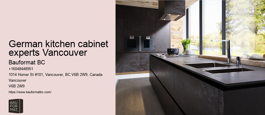German cabinetry design Vancouver