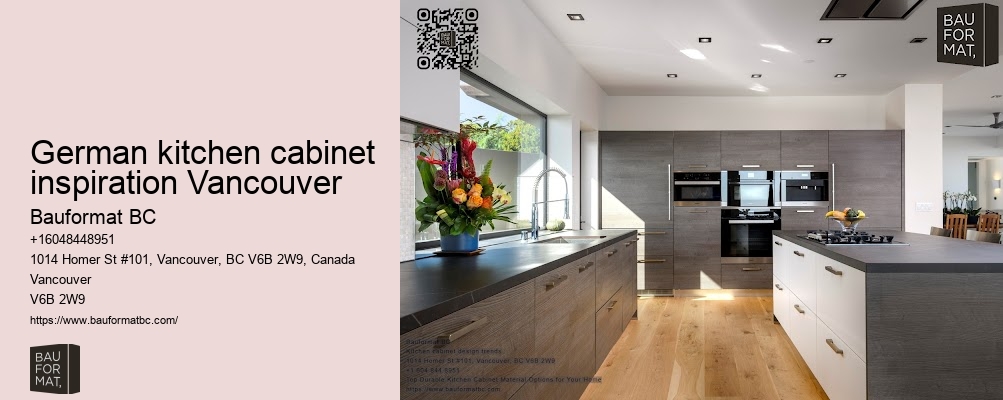 German kitchen showroom locations Vancouver
