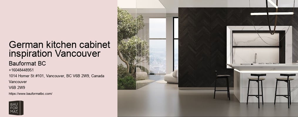 German kitchen cabinet showroom Vancouver