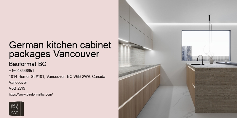 German kitchen cabinet installation Vancouver