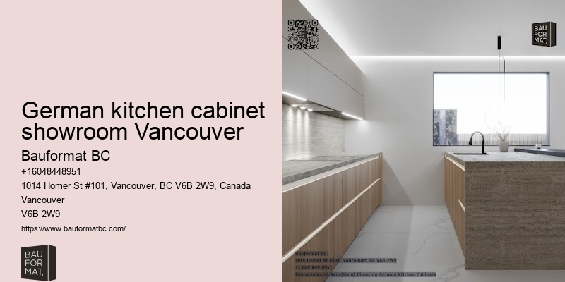 German kitchen cabinet suppliers Vancouver