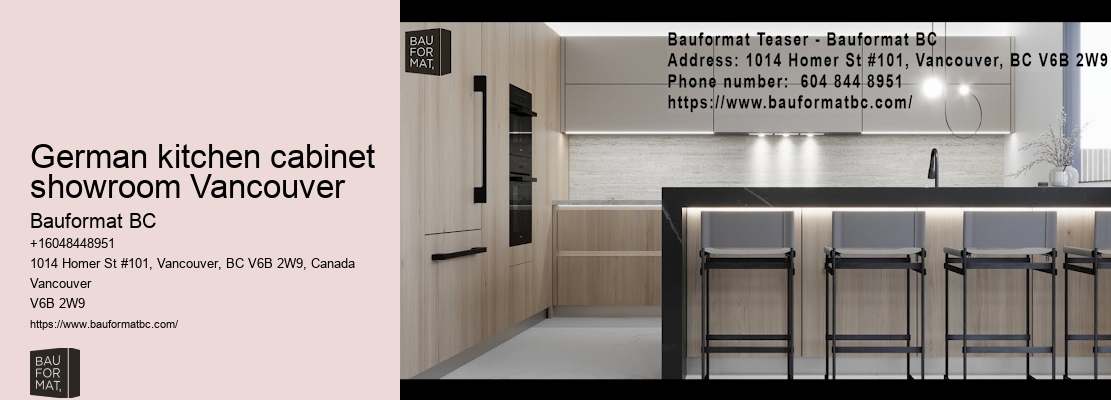 German kitchen cabinetry ideas Vancouver