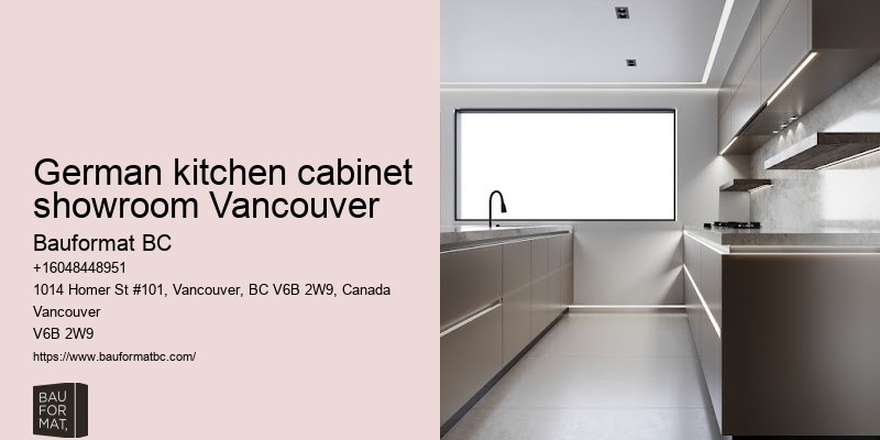 German kitchen space planning Vancouver