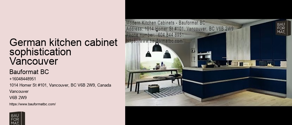 German kitchen planning Vancouver