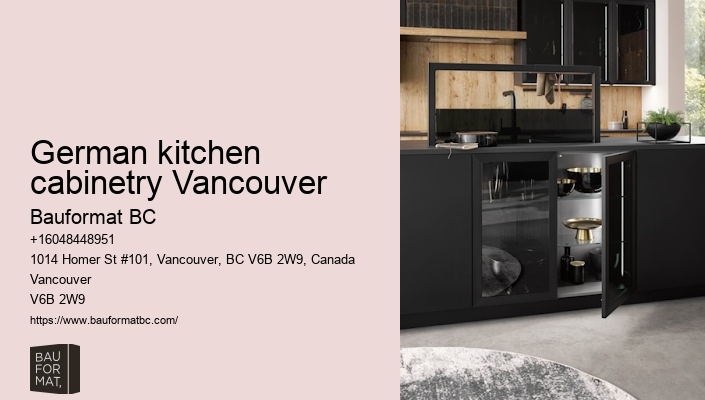 Custom German cabinets Vancouver