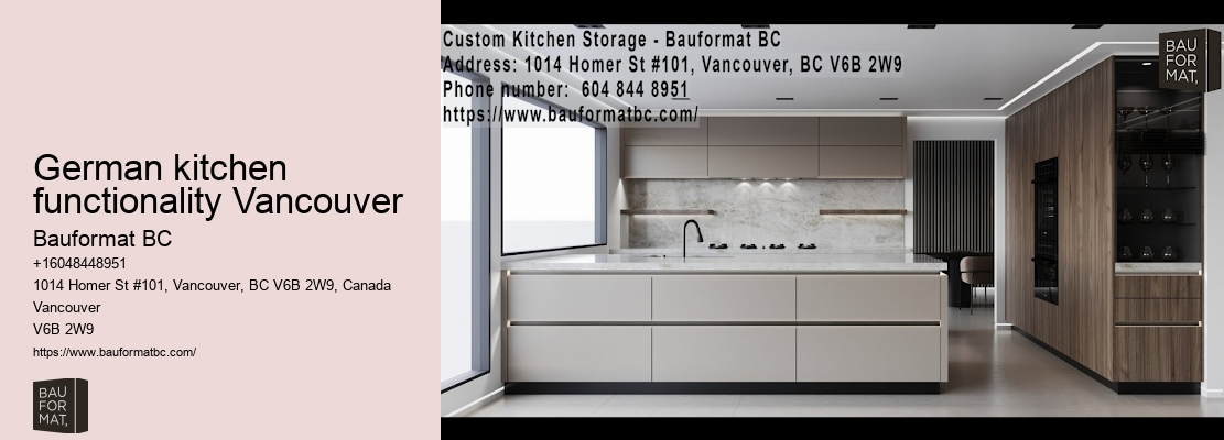 German kitchen splashbacks Vancouver