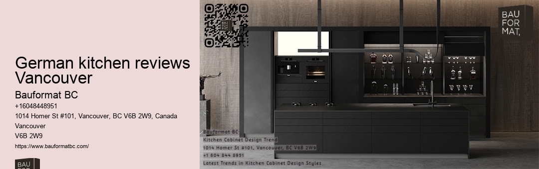 German kitchen projects Vancouver