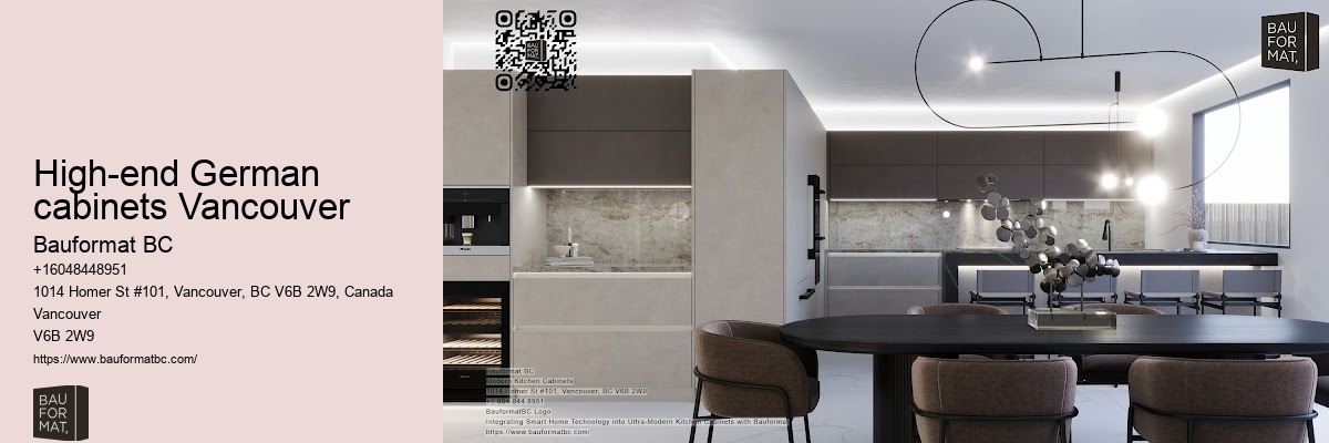 German cabinetry offers Vancouver
