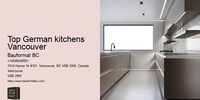 Best German cabinetry brands Vancouver