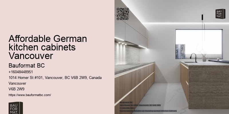 German kitchen cabinets for traditional homes Vancouver