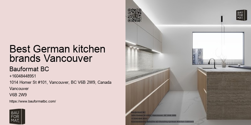 German kitchen cabinet retailers Vancouver