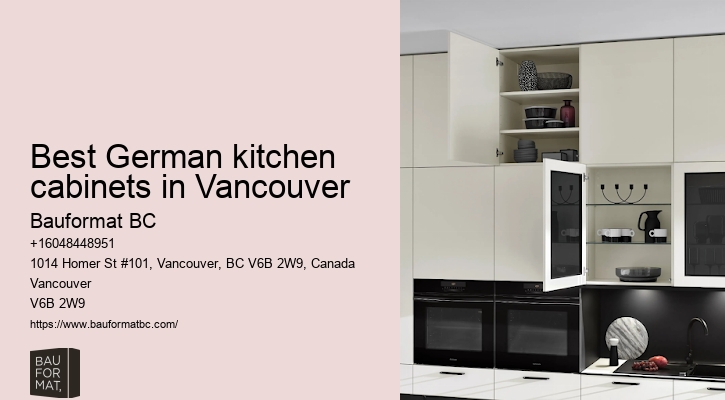 German kitchen cabinet services Vancouver