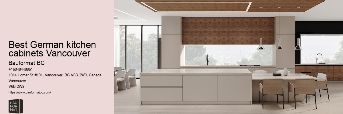 Explore German kitchen cabinets showroom