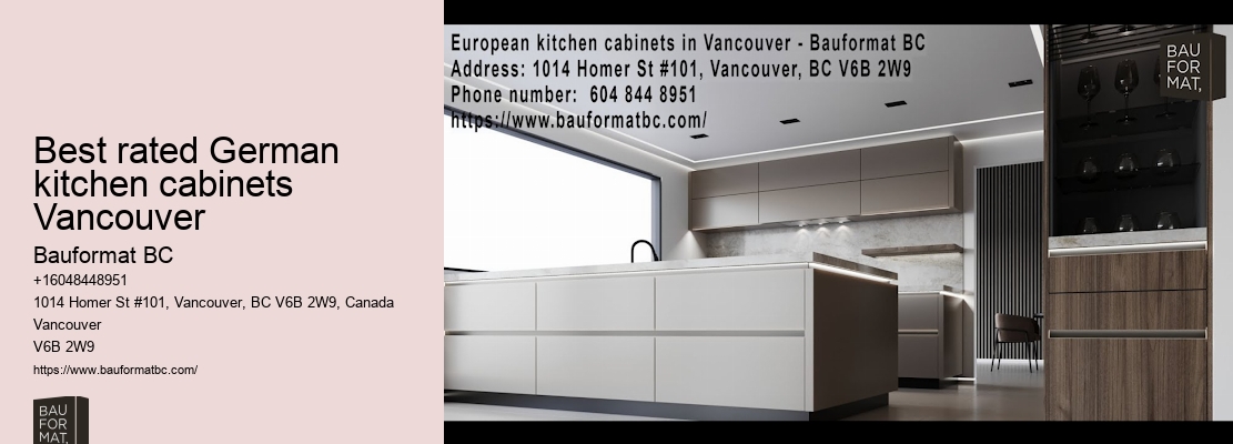 German kitchen cabinet installation Vancouver