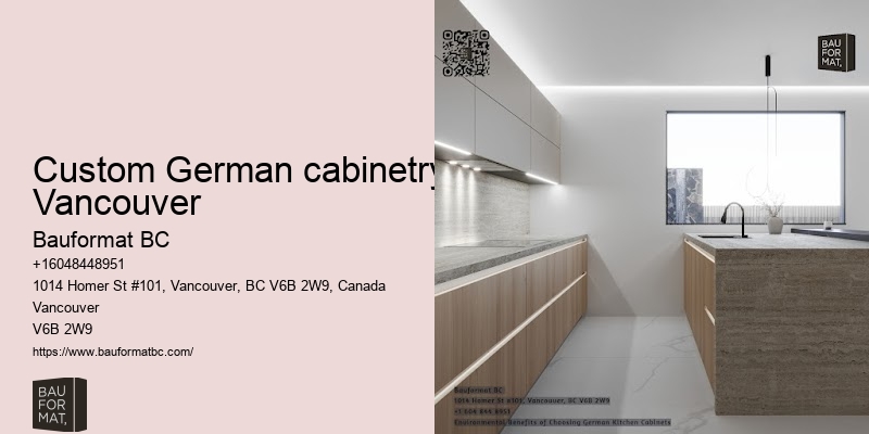 German kitchen fittings Vancouver