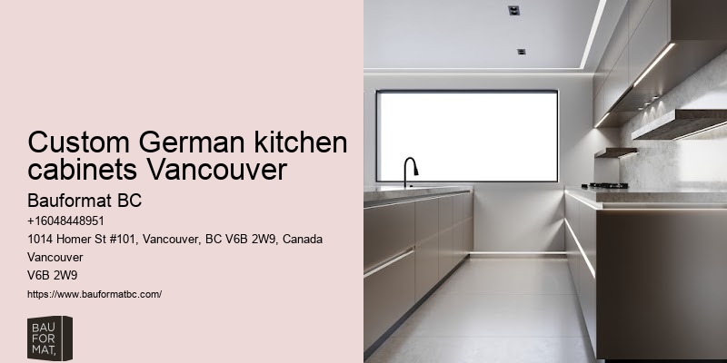 Best German kitchen cabinet design Vancouver