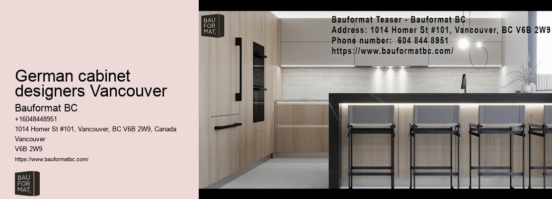 German kitchen cabinets for luxury kitchens Vancouver