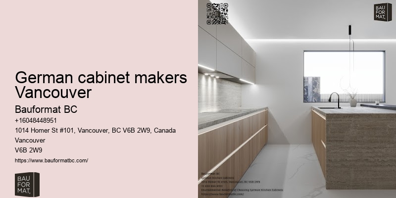 German kitchen cabinets for condo kitchens Vancouver