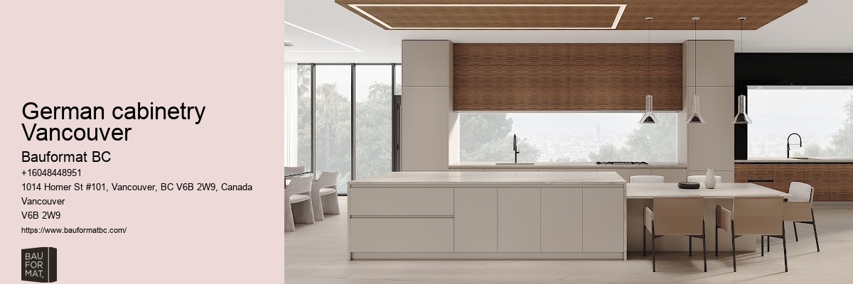 German cabinet designers Vancouver