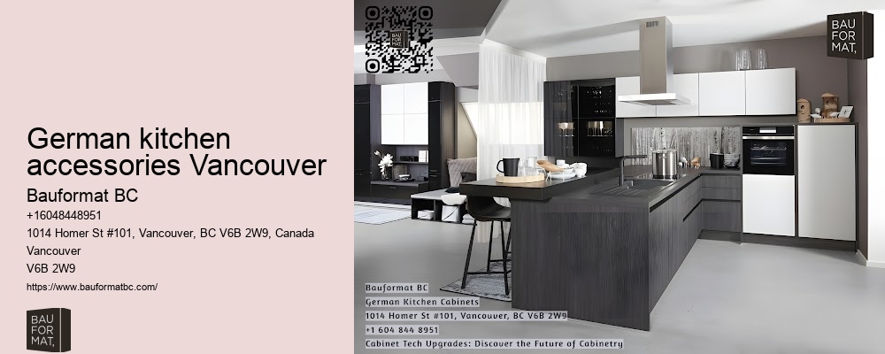 German kitchen cabinets with farmhouse sink Vancouver