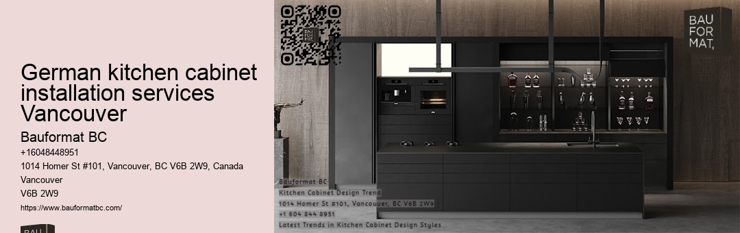 German kitchen cabinets with sleek designs Vancouver