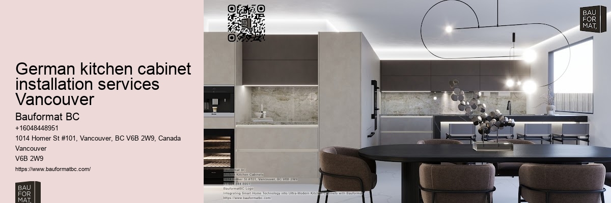 Emerging German kitchen cabinet hardware trends Vancouver