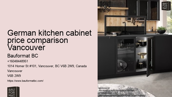 Current German kitchen cabinet color trends Vancouver