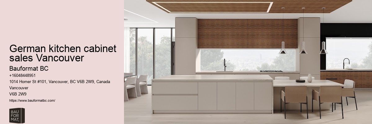 German kitchen styles Vancouver