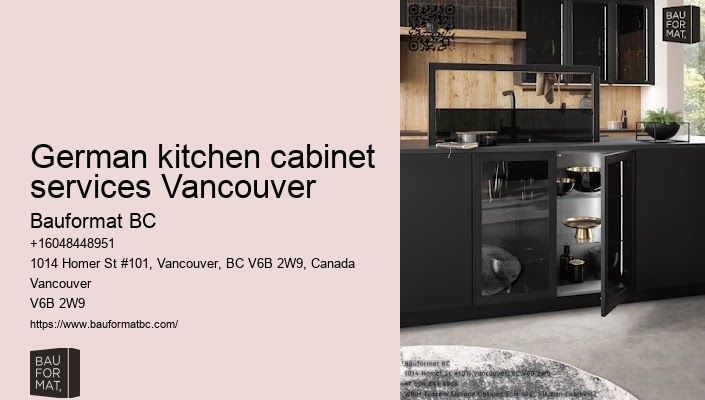 German kitchen cabinets for contemporary kitchens Vancouver