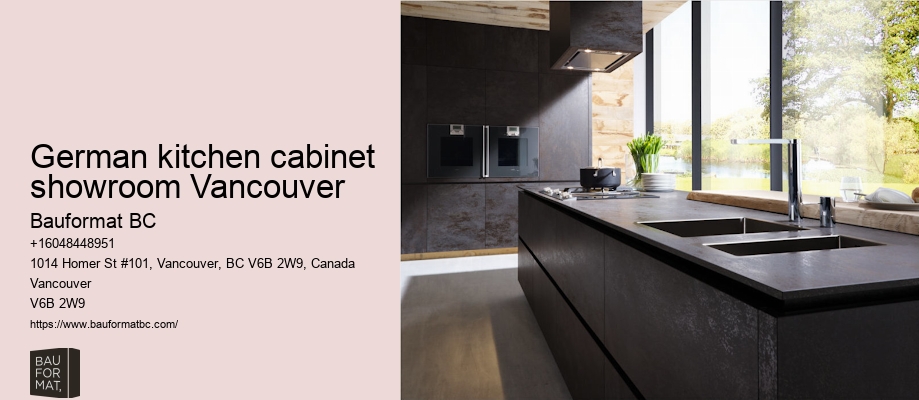 German kitchen cabinets with matte finish Vancouver