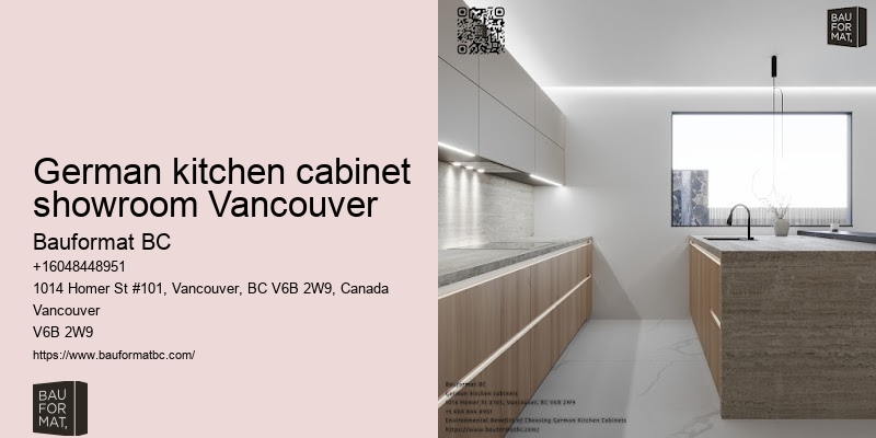 German kitchen cabinets for contemporary homes Vancouver