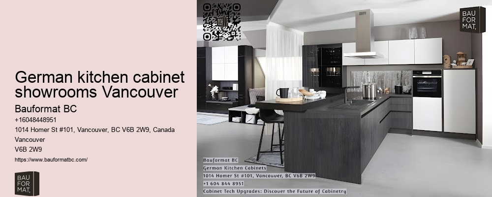 German kitchen cabinet trends Vancouver