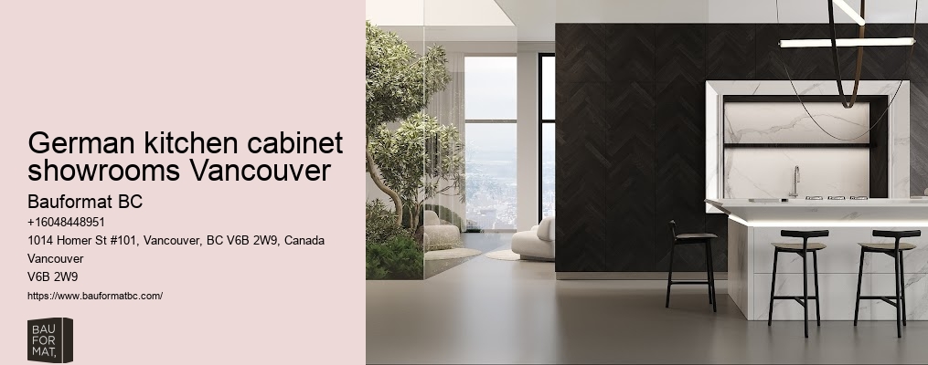 German kitchen cabinets for eclectic kitchens Vancouver