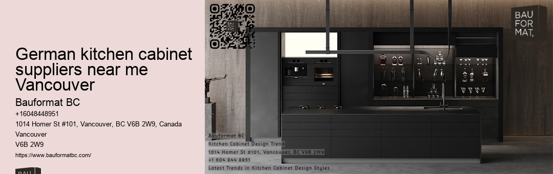 German kitchen cabinets for townhome kitchens Vancouver