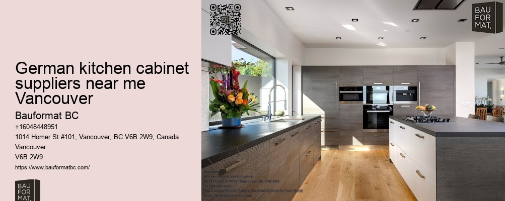 German kitchen cabinet makers Vancouver