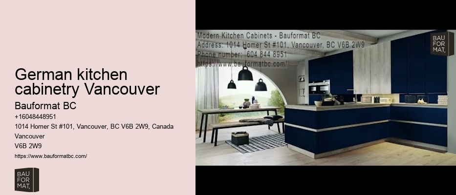 German kitchen cabinets with lacquer finish Vancouver