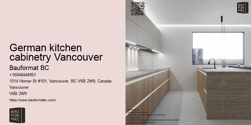 Stylish German kitchen cabinet trends