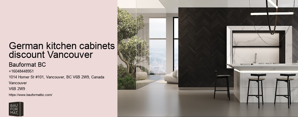 German kitchen cabinets for healthcare facilities Vancouver
