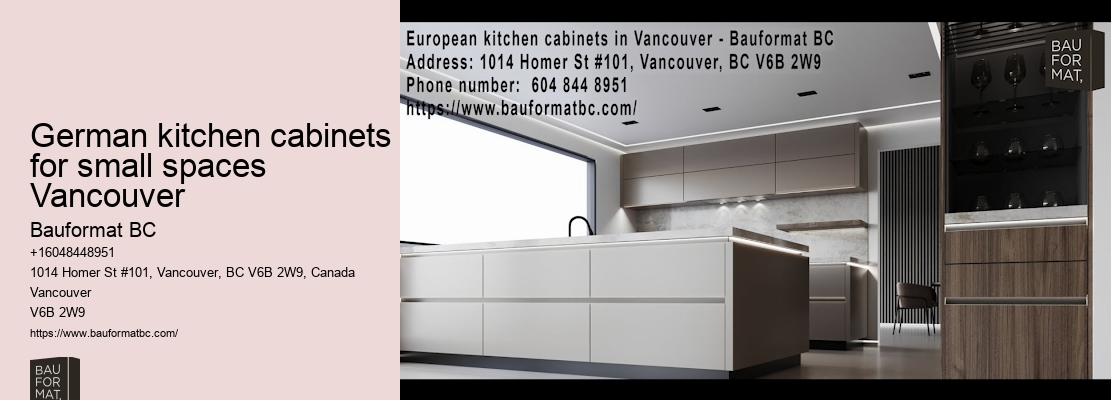 German kitchen cabinets maintenance tips Vancouver