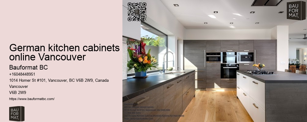 German kitchen cabinets with spice racks Vancouver