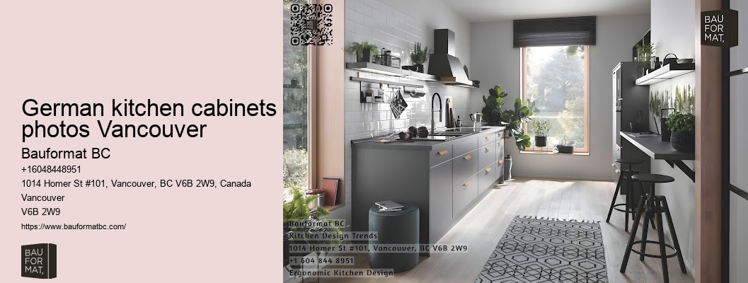 Classic German kitchen cabinet finishes and styles Vancouver