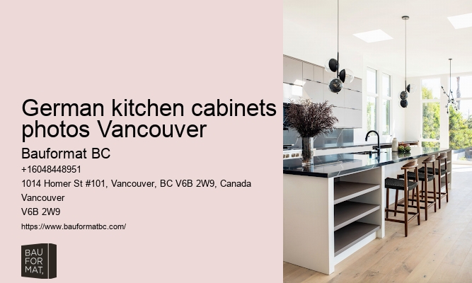 German kitchen cabinets lacquered finish Vancouver
