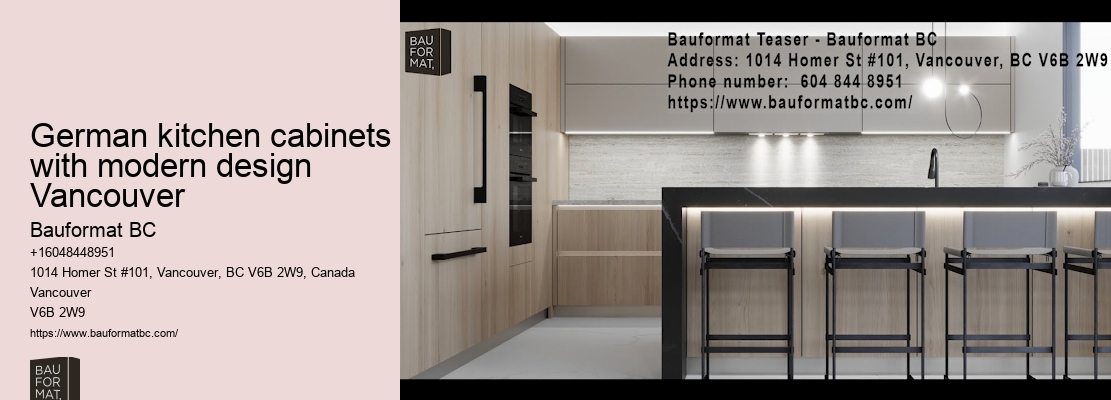 Top-rated German kitchen cabinet manufacturers