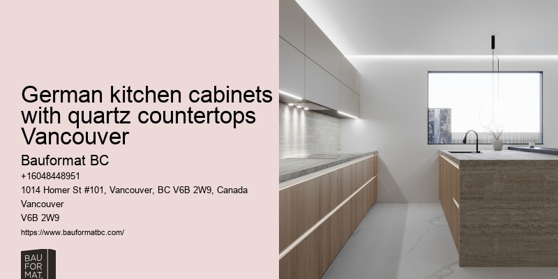Upgrade your home with German kitchen cabinets Vancouver