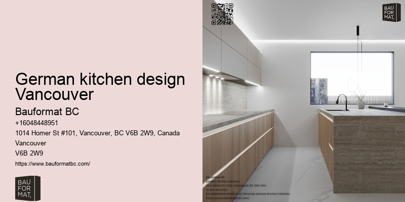 German kitchen cabinets with high-gloss finish Vancouver